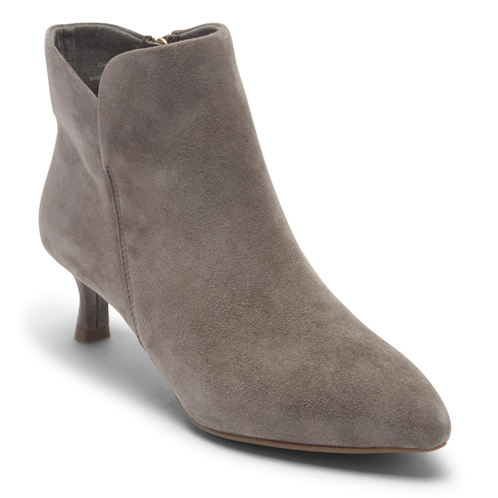 Botas Rockport Mulher Cinzentas - Total Motion Alaiya Ankle - 54092XIBA